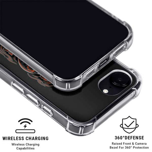 Liquid Blue NFL Cleveland Browns Running Back iPhone 16e Clear Case